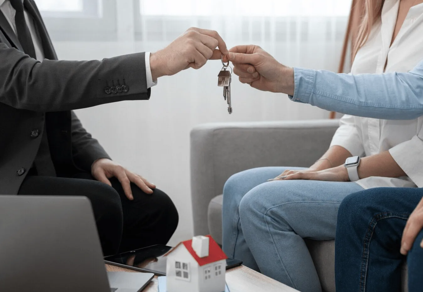 Modern managed apartment living room